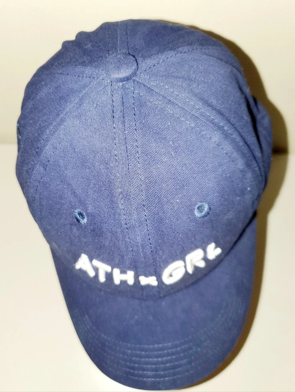 Athleta ATH x GRL Navy Embroidered Baseball Cap NWOT